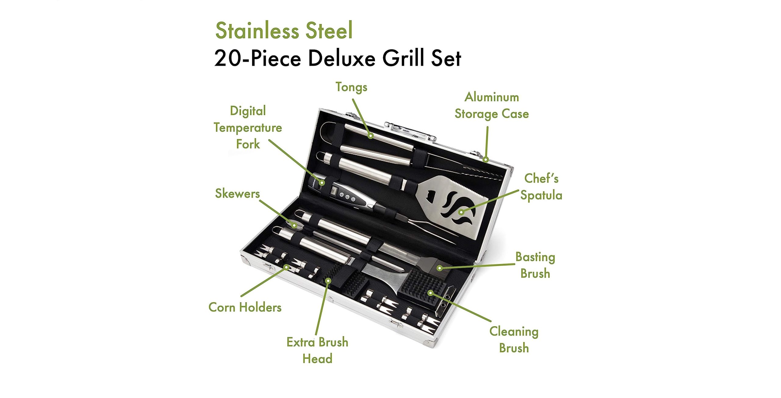 BBQ Grill SET - One Of The Top Christmas Presents for Men